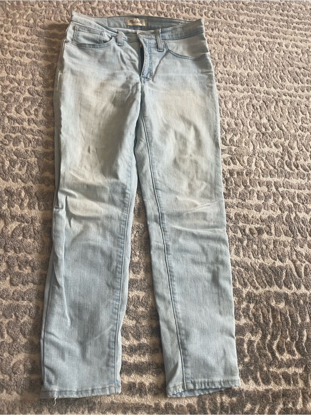 Madewell Light Blue Straight Leg Jeans